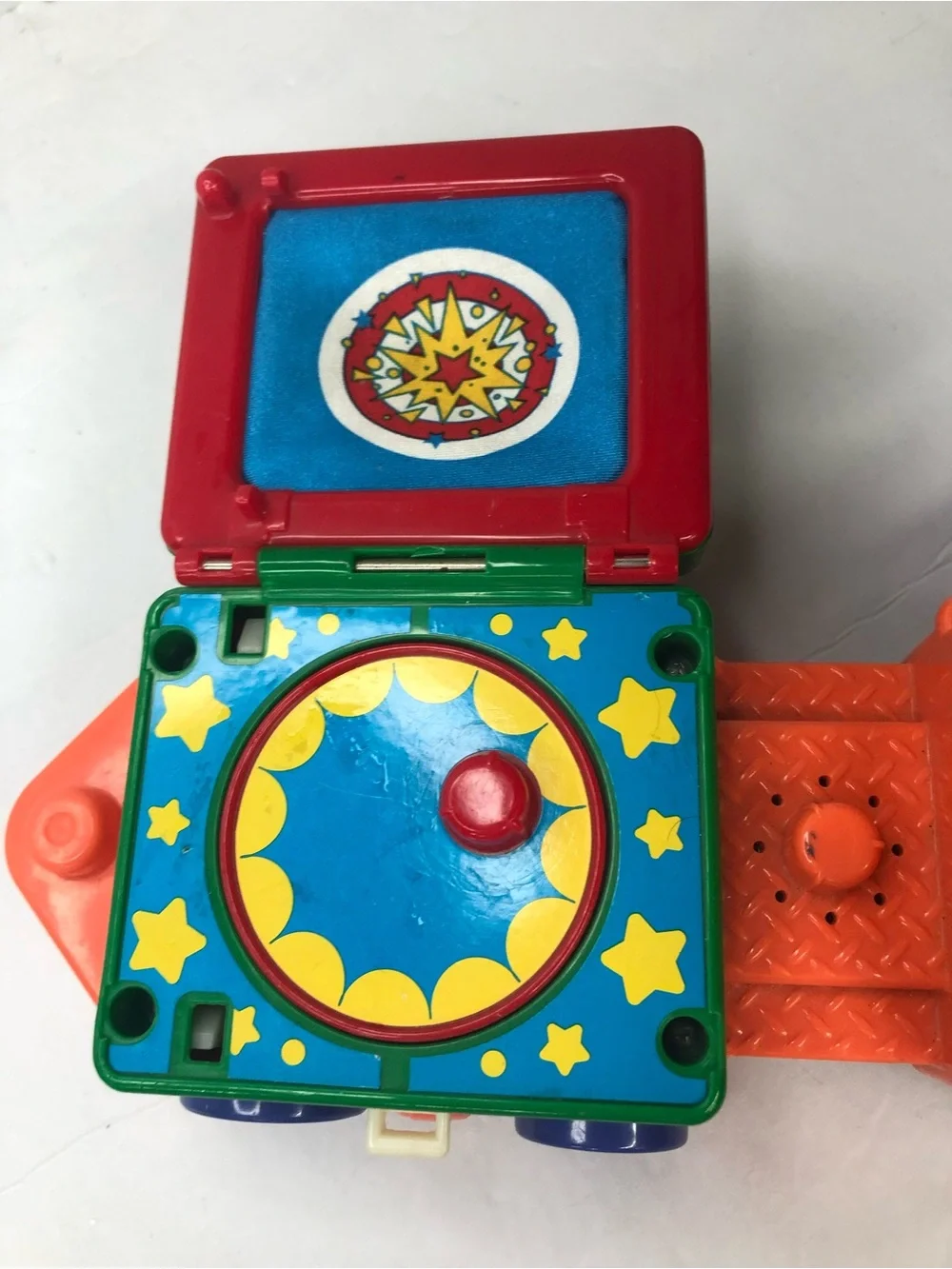 Fisher Price Big Top Circle Train Vintage 1998 Motorized Colorful Little People